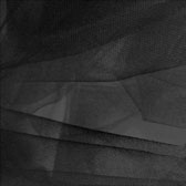 Kód: Puha fátyol tüll - Black (Fekete)